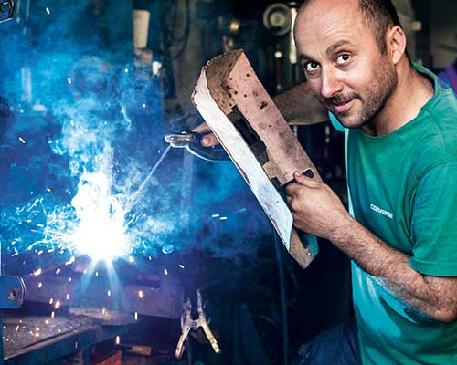 Metal Railing Installation